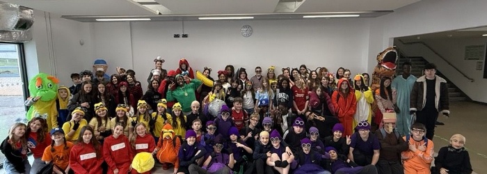 Cranbrook Students dressed in their World Book Day costumes